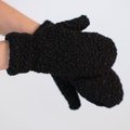 Sherpa Mittens with Lining, Warm Winter Fleece Mittens , Christmas Gift for Her