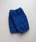 Adult (Petite) / Teen Fingerless gloves | Hand knitted in sailor blue