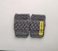 Kids (12-24 months) Fingerless gloves | Hand knitted in grey