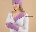 Alpaca Cable Fantasy Fingerless Gloves