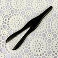 Antique Glove Stretcher Gentleman's or Ladies - Real Ebony Wood - Dark Almost Black Grooming Accessory Circa Late 1800s - Early 1900s