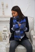 Fingerless gloves mittens EP - Knitted arm warmers womens - Christmas gift for mom - Fall winter accessories - Boot toppers - Knitted gloves