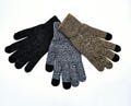 Touch Screen Texting Gloves For Men, Marled Warm Knit Texting Gloves, Cold Weather Gloves, Ultra Soft Winter Gloves, Gift For Him, XMAS Gift