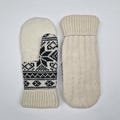 Upcycled Sweater Mittens - Wool Mittens made from recycled sweaters