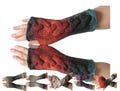 Fingerless Gloves knit arm warmers for Women