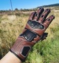 Motorcycle Scooter Leather Hard Knuckles Thinsulate Windproof Protection Winter Summer Thermal Riding Gloves Men Women Outdoor Sports Bike