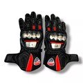 Ducati Corse Sport Gloves | Genuine Leather Racing Protection | Custom Made Motorcycle Gear | Personalized Biker Gift