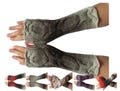 Fingerless Gloves Hand Knitted for Women