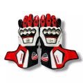 Racing Ducati Corse Gloves | Genuine Leather Motorcycle Protection | Custom Made Biker Gear | Gift for Riders | Men