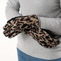 Leopard Print Gloves, Women's Winter Gloves, Fabric Gloves, Warm Winter Gloves, Fashion Gloves, Stylish Gloves, Gift For Friend