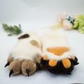 Cozy Beige Fur Furry Hand Paws | Soft Plush Gloves for Cosplay, Festivals, and Themed Events ? Perfect for Animal Characters!