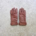 70s Brown Lambskin Leather Gloves | High Quality Driving Gloves | Leather Gloves, Cashmere Lined | Size 7.5