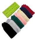 Women Gloves Ladies Plain Colours Gloves Touch Screen Gloves Winter Warm Soft With a Removable Fingerless Knitted Layer