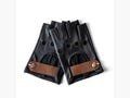 Fingerless Driving Leather Gloves, Luxury car gifts, Christmas gift car lover, accessory for gentleman driver, Christmas for him