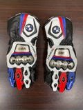 bmw MOTOGP Motorbike Racing Leather Gloves - Made In Genuine Cowhide Leather - Free Shipping