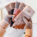 Winter Gloves Soft Warm Fleece Lined Knitted