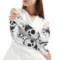 Neduz Skull Drawing UV Sun Protection Cooling Arm Sleeves for Outdoor Activities | Gardening, Driving, Climbing